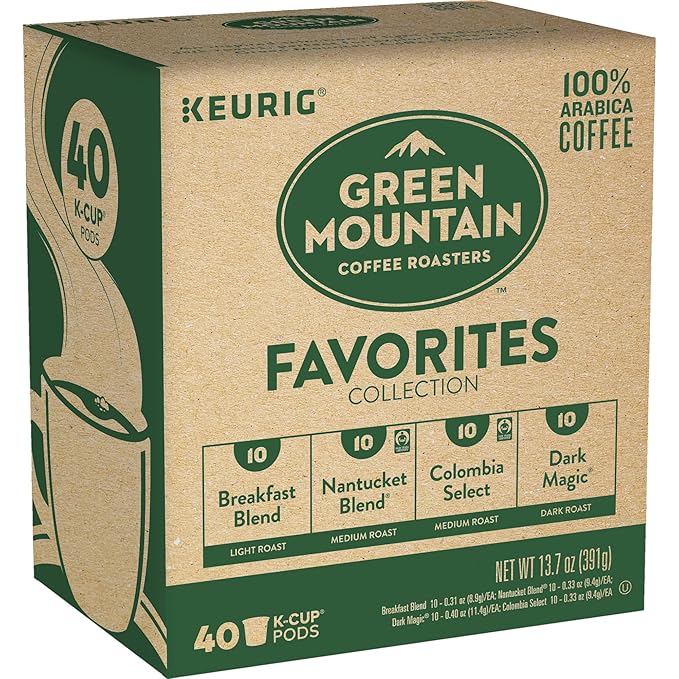 Green Mountain Coffee Roasters® Favorites Collection,(Pack of 2)