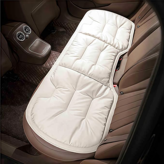 2026 New Skin-Friendly & Dirt-Repellent Leather Seat Cushions, Ergonomic Memory Foam Lumbar Support, Non-Slip Breathable Cover, Removable Washable, Ideal for Drivers & Office Long Sitting (yellow)