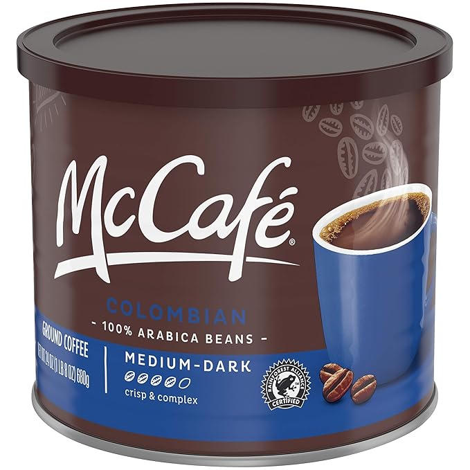 McCafe Ground Coffee Colombian, 24 Ounce (Pack of 6)