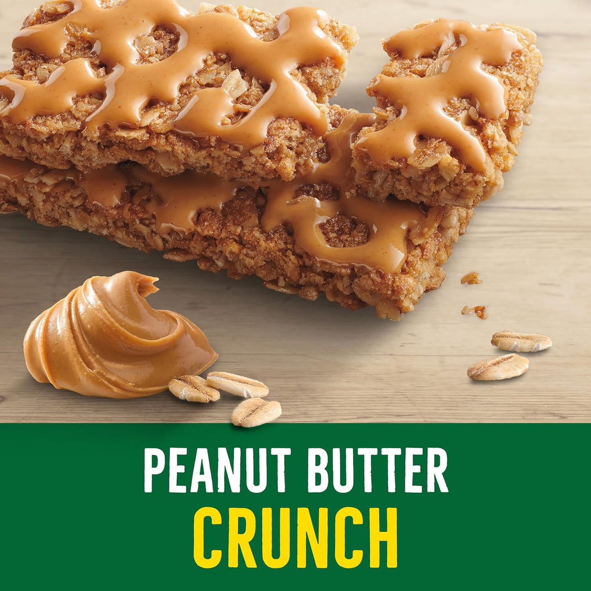 Nature Valley Crunchy Granola Bars, Peanut Butter, 30 Ct, 22.35 oz (15 Pouches)