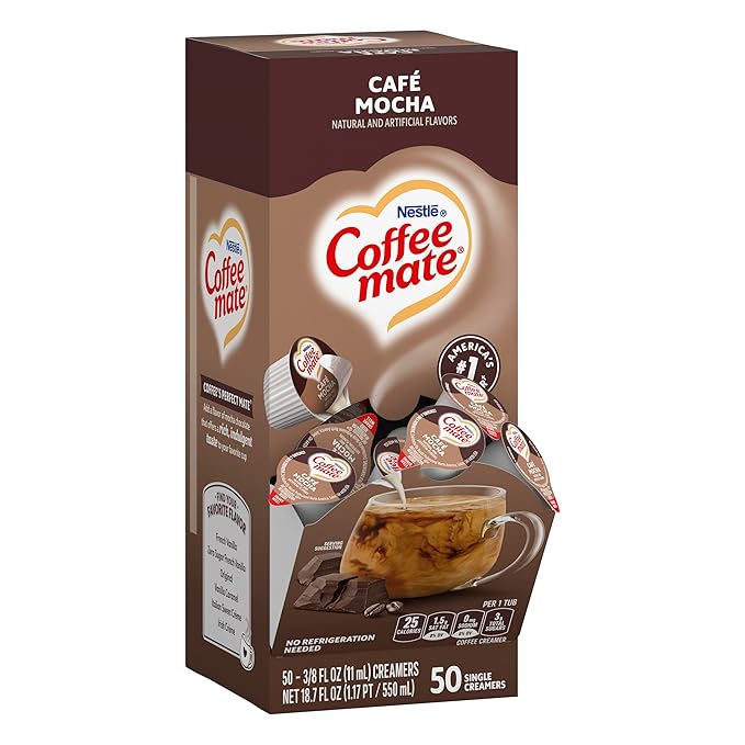 Coffee mate Nestlé® Coffee Creamer Café Mocha - liquid creamer singles