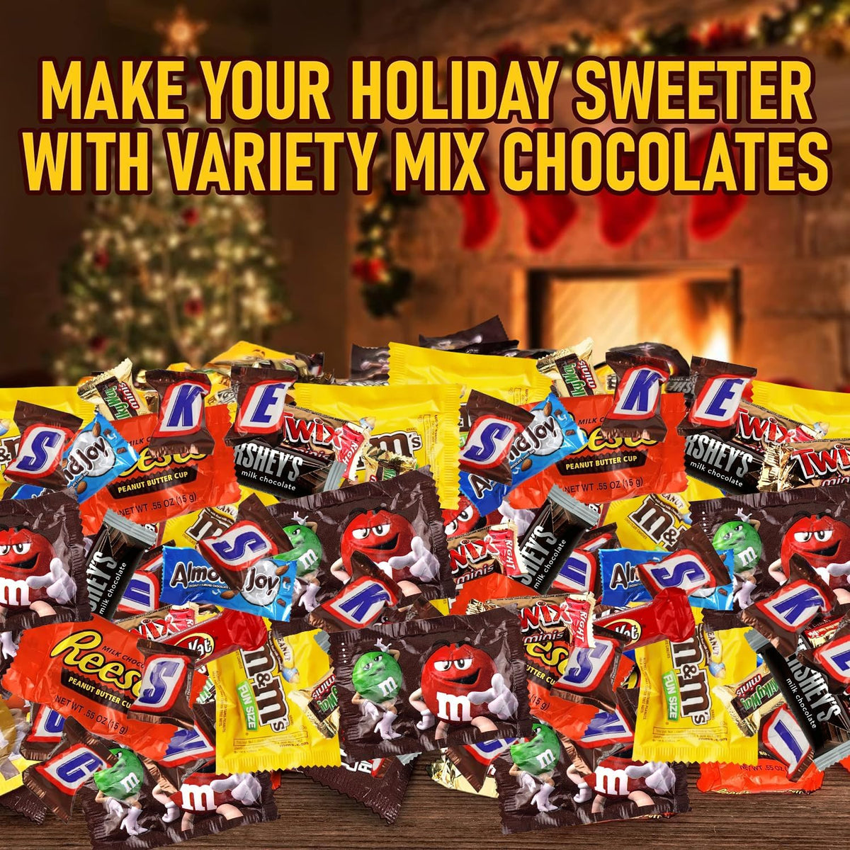 Assorted Chocolate Candy Variety Pack 2 lb – Bulk Individually Wrapped Chocolates for Parties, Gifting, Holidays & Everyday Indulgence – Premium Mix for All Occasions
