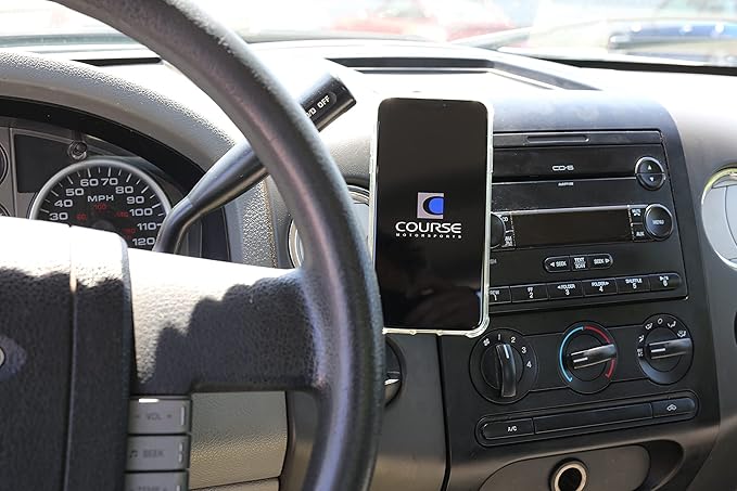 Course Motorsports DirectFit Magnetic Phone Mount and Car Phone Holder for Ford F-150 (2007-2008) - Magnetic Head