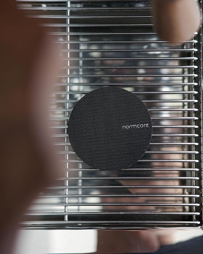 Normcore 58.5mm Puck Screen - 316 Stainless Steel with Titanium PVD Coating - Lower Shower Screen - Contact Screen - Reusable Metal Filter for Espresso Portafilter - 1.7mm Thickness 100 Micron Mesh