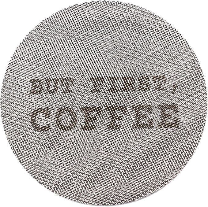 GEMINI Espresso Puck Screen - 53.3mm,1.7mm Thickness 150μm Espresso Filter Screen - Mesh Coffee Reusable Filter For Espresso Portafilter Filter Basket 54mm - Made With 316 Stainless Steel