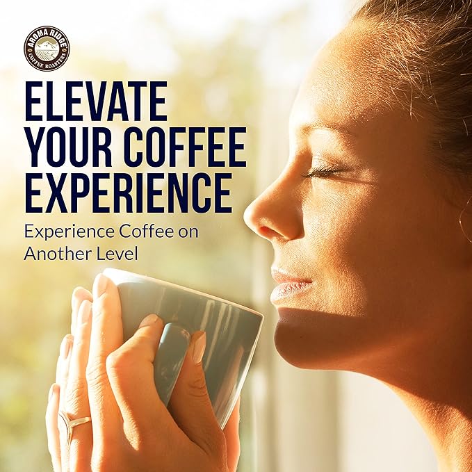 Aroma Ridge Beat The Heat Cold Brew Coffee – Premium Cold Brew Blend | 100% Arabica Bold Low-Acid Coffee Beans | Ground for Cold Brew – 16 oz