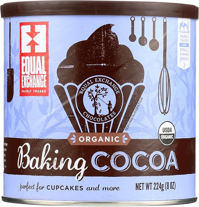 Equal Exchange , Can Baking Cocoa 8 Ounce