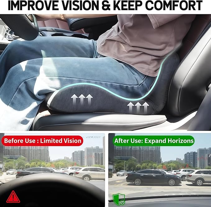 Orthopedic Cushion, 2026 New Orthopedic Cushion for Sciatica, Ergonomic Back Support & Sciatica Relief for Long Drives (Two-Tone)