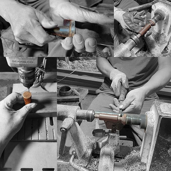 Handmade American Walnut WDT Tool V2.0 Built-in Magnet, Espresso Distribution Tools, Espresso Stirrer with Stand