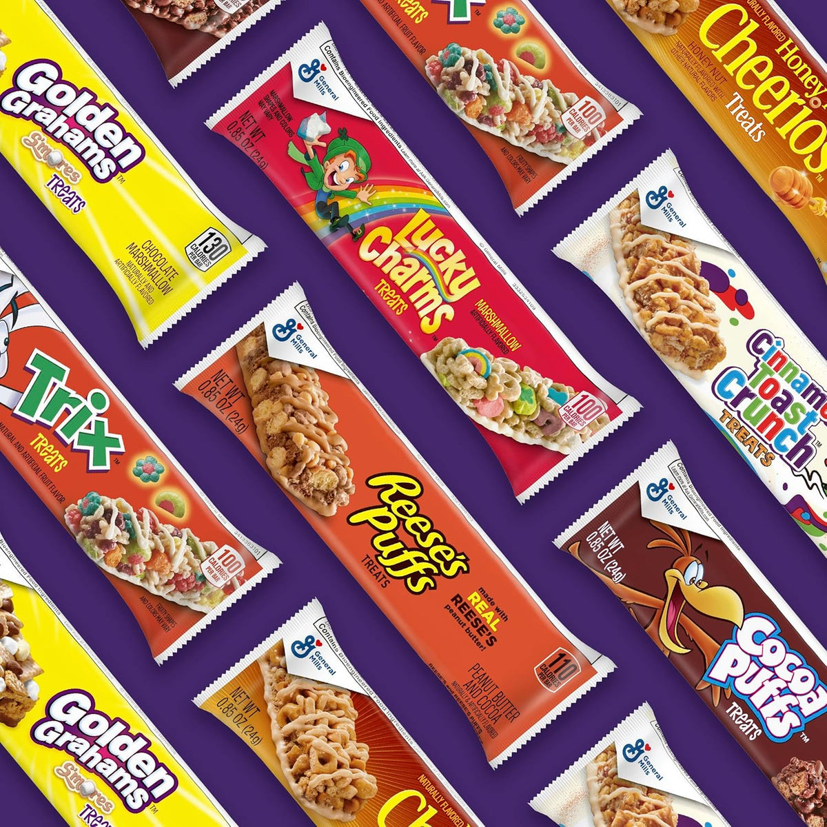 Cinnamon Toast Crunch Cereal Treat Bars, Snack Bars, 8 Ct, 6.8 oz