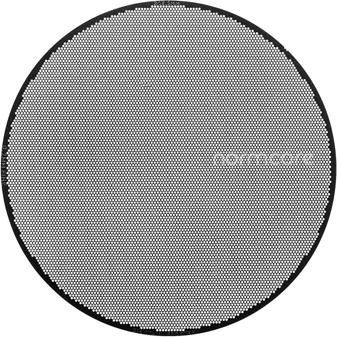 Normcore 58.5mm Ultra-Slim 0.2 mm Puck Screen - Lower Shower Screen - Metal Coffee Reusable Filter for 58mm Portafilter - 200-micron Laser etched - 316 Stainless Steel with Titanium PVD Coating