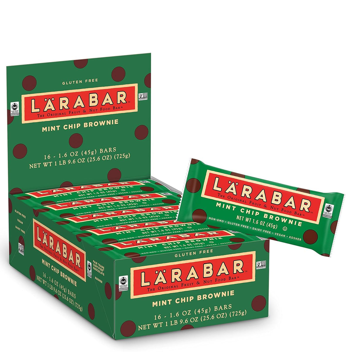 Larabar Fruit and Nut Bars Variety Pack, Gluten Free and Vegan, 26.4 oz, 16 Ct