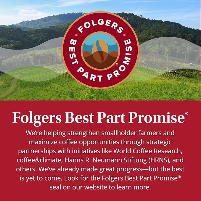 Folgers Classic Medium Roast Ground Coffee, 10.3 Oz 175th Anniversary Limited Edition Metal Can (Pack of 2)