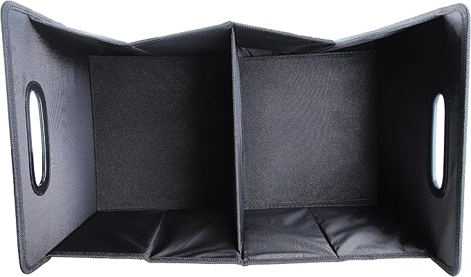 Foldable Car Organizer - Trunk Organizer and Storage for Car, SUV, Sedan (Oxford Cloth - Black, 20.5" x 12.4")