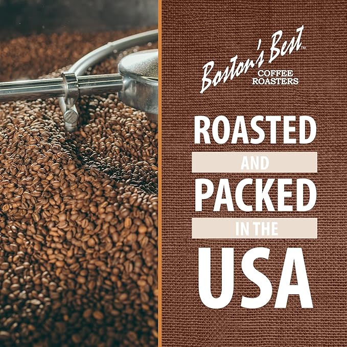 Boston’s Best Coffee - Jamaican Me Crazy Flavored Delicious Gourmet Premium Ground Coffee, 11 oz. / 311 g Bag