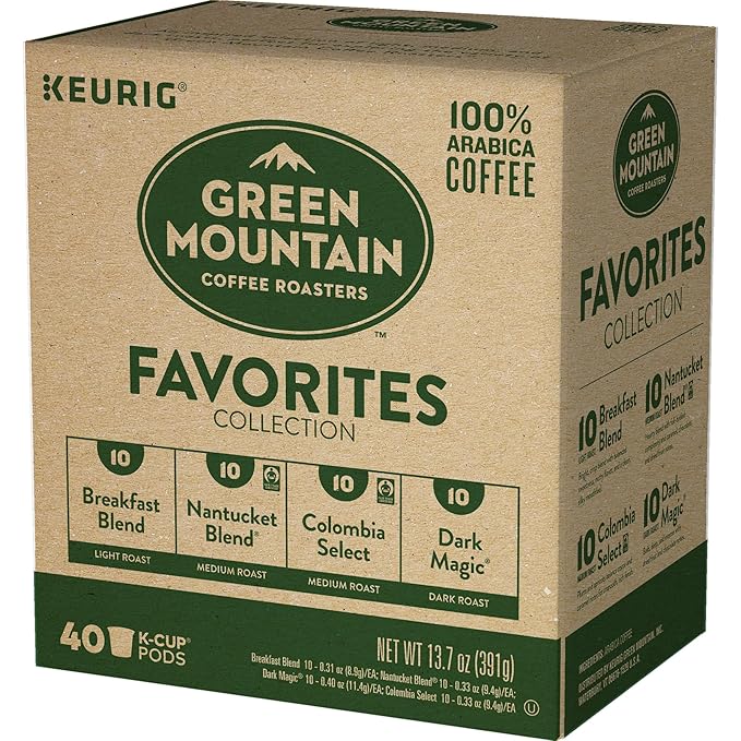 Green Mountain Coffee Roasters® Favorites Collection,(Pack of 2)