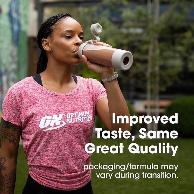 Optimum Nutrition Gold Standard 100% Whey Protein Powder, Naturally Flavored Vanilla, 15 Servings (Packaging May Vary)