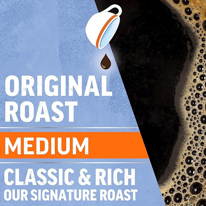 Maxwell House The Original Roast Medium Roast Ground Coffee 30.6 oz Canisters (Pack of 2)