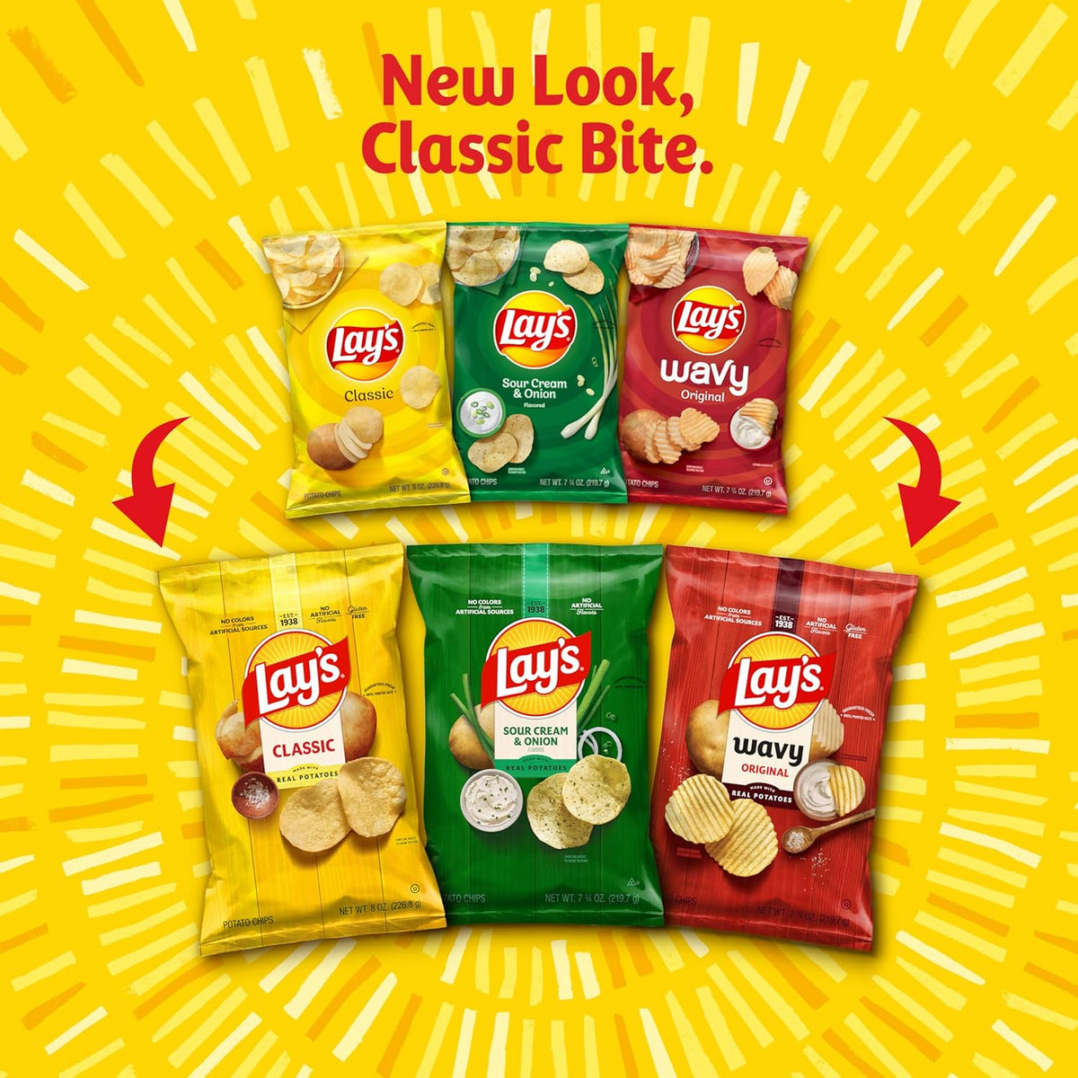 Frito-Lay Snacks Variety Pack 35, Classic Mix, 1 Count