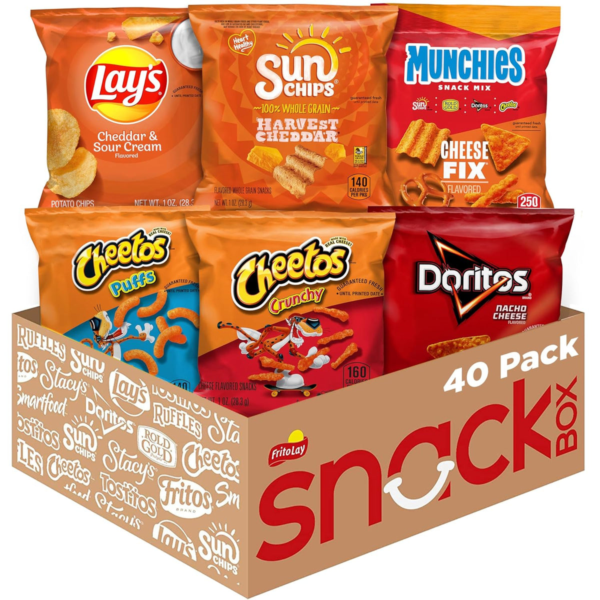 Frito-Lay Snacks Variety Pack 35, Classic Mix, 1 Count
