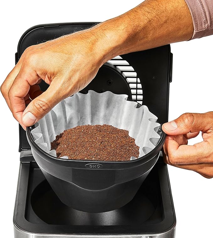 OXO Brew Commercial Basket Style Large Coffee Filters, 5-12 Cup