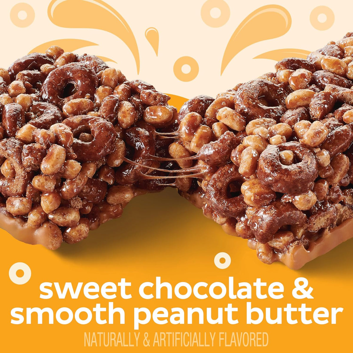 Cheerios Protein Chewy Bars, Snack Bars, Chocolate Peanut Butter, 5 Ct, 6.35 oz