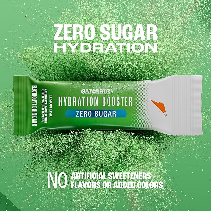 Gatorade Hydration Booster Zero Sugar - Lemon Lime (Pack of 6)