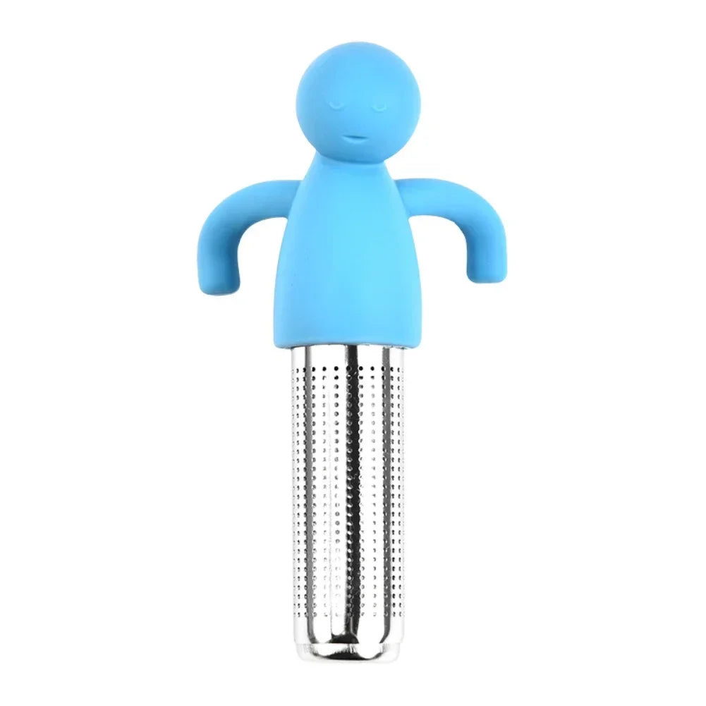 Stainless Steel Tea Infuser Kitchen Accessory Household Use Reusable Metal Makeup Brushes  Massage Kitchen Dining Bar Garden